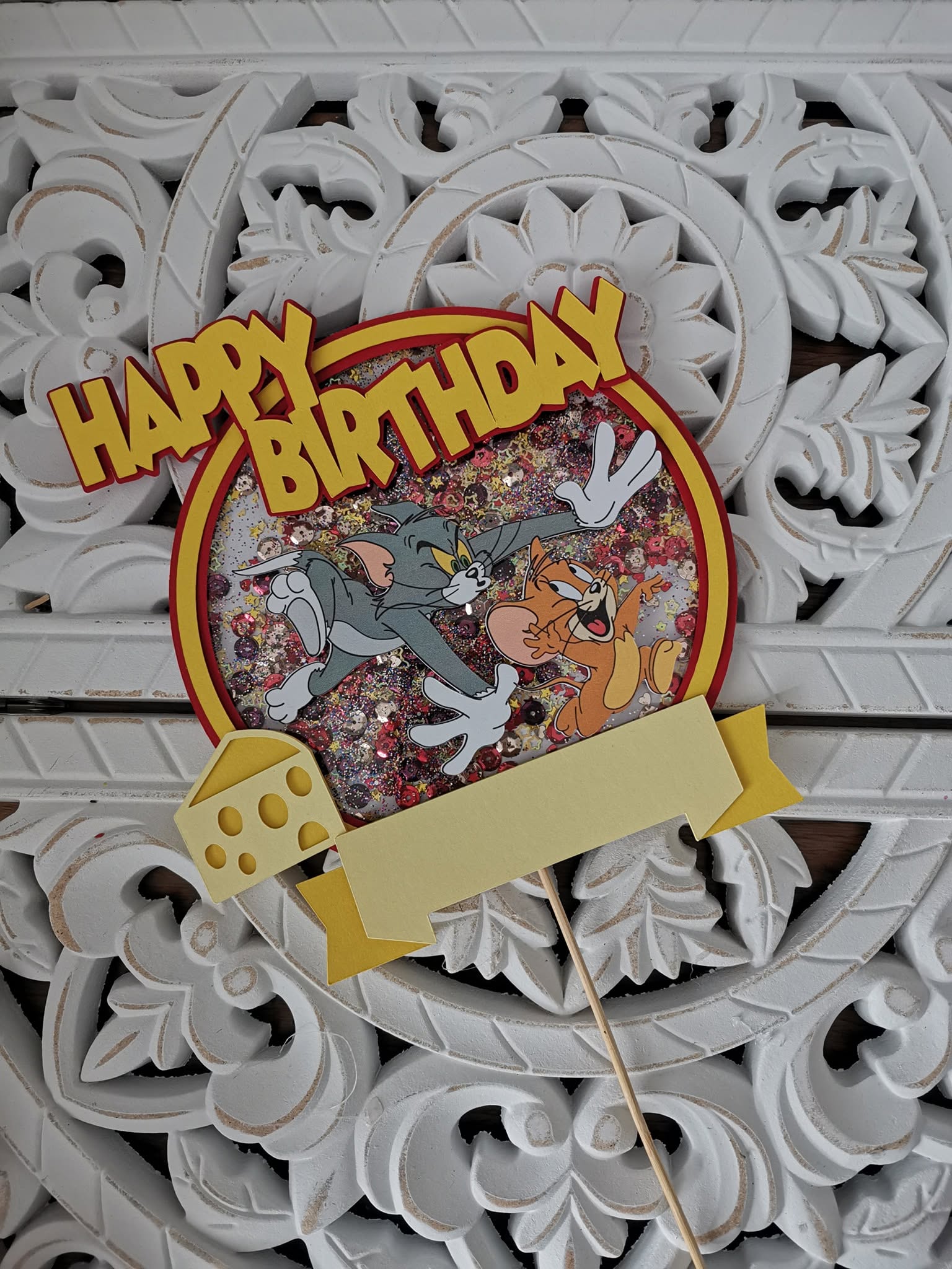 Tom a Jerry – Veselé naháňačky – zapich na tortu s menom