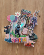 Zootropolis 2 LED zápich na tortu