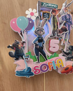 Zootropolis 2 LED zápich na tortu