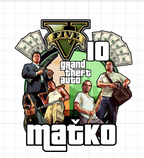 GTA – Mestská akcia – svietiaci LED zapich na tortu s menom