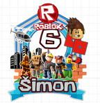 Roblox – svietiaci LED zapich na tortu s menom