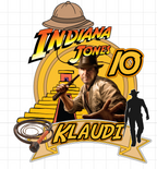 Indiana Jones – Dobrodružstvo – svietiaci LED zapich na tortu s menom