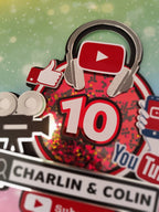 YouTube – svietiaci LED zapich na tortu s menom