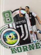 Juventus – 3D zapich na tortu s menom