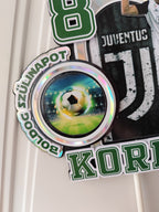 Juventus – 3D zapich na tortu s menom