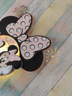 Minnie Mouse – svietiaci LED zapich na tortu s menom