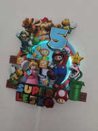 Super Mario – 3D zapich na tortu s menom
