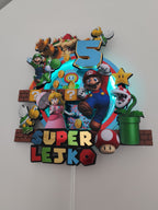 Super Mario – 3D zapich na tortu s menom