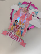 Disney princezné – svietiaci LED zapich na tortu s menom