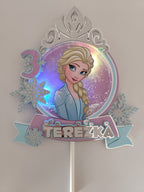 Frozen – svietiaci LED zapich na tortu s menom