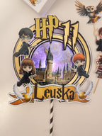 Harry Potter – svietiaci LED zapich na tortu s menom