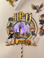 Harry Potter – svietiaci LED zapich na tortu s menom