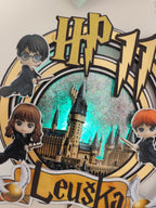 Harry Potter – svietiaci LED zapich na tortu s menom