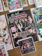 BLACKPINK – Born Pink – svietiaci LED zapich na tortu s menom