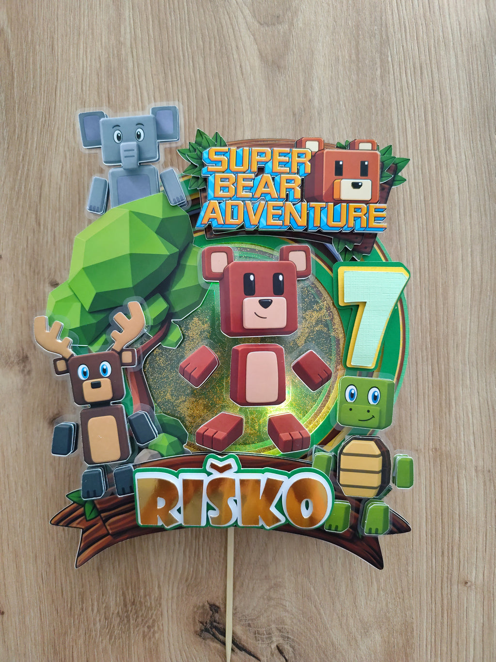 Super Bear Adventure - 3D zapich s menom