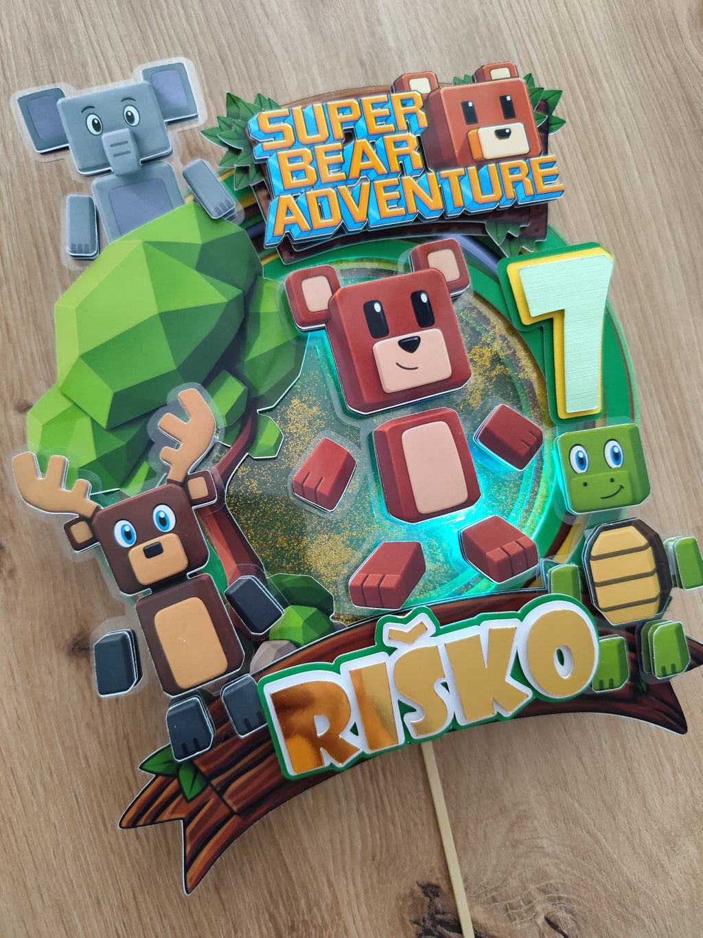 Super Bear Adventure - 3D zapich s menom
