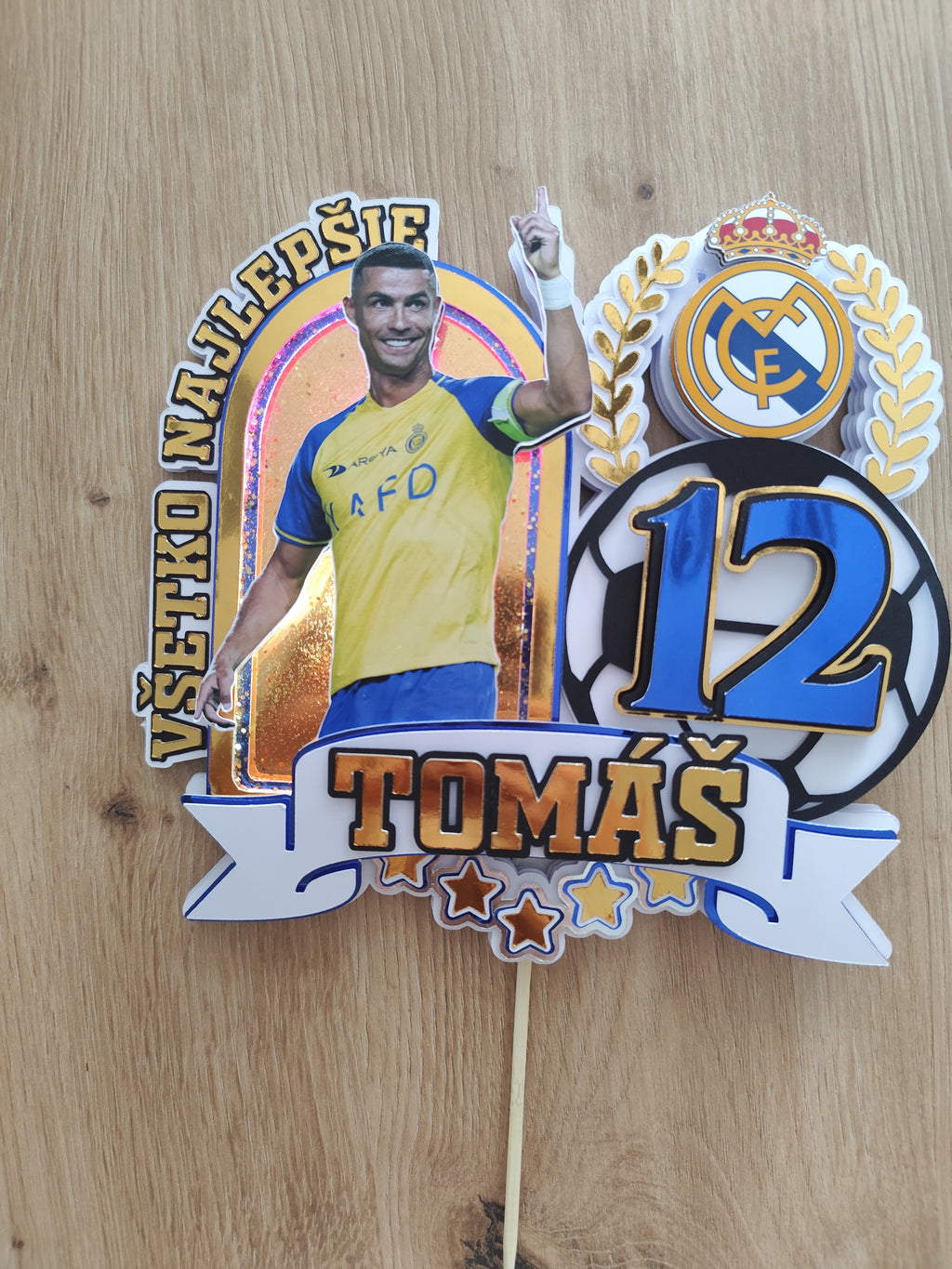 Real Madrid - 3D zapich s menom