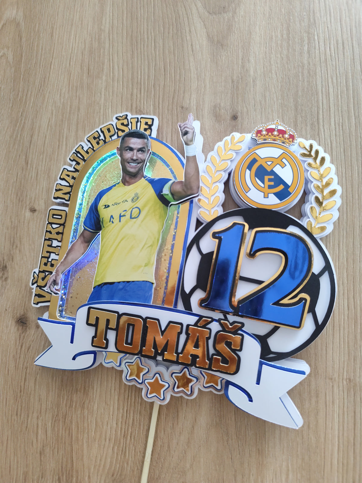 Real Madrid - 3D zapich s menom