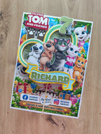 LED zápich Talking Tom & Friends – originálna ozdoba na tortu