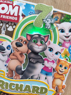 LED zápich Talking Tom & Friends – originálna ozdoba na tortu
