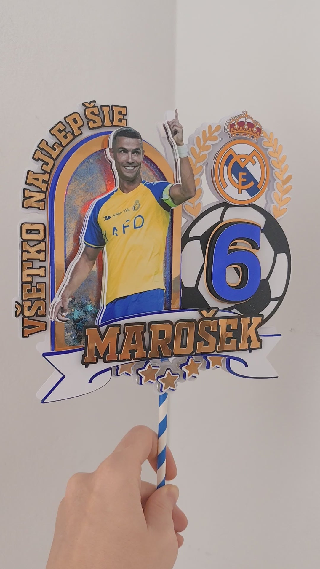 Real Madrid - 3D zapich s menom